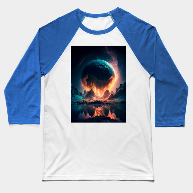 Chaos Magic Baseball T-Shirt by James Garcia